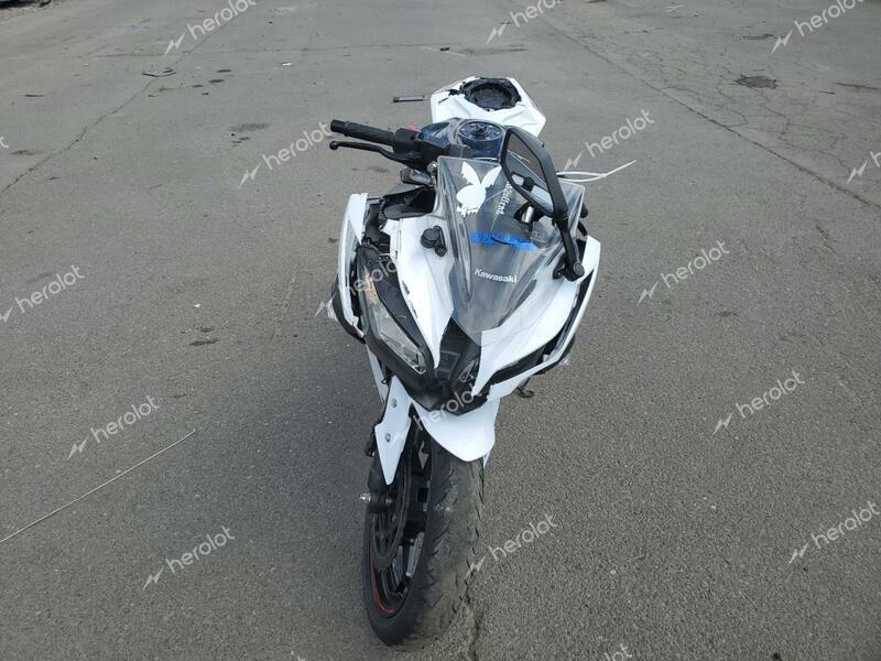 KAWASAKI EX300 A 2014 white  gas JKAEX8A13EA003896 photo #3