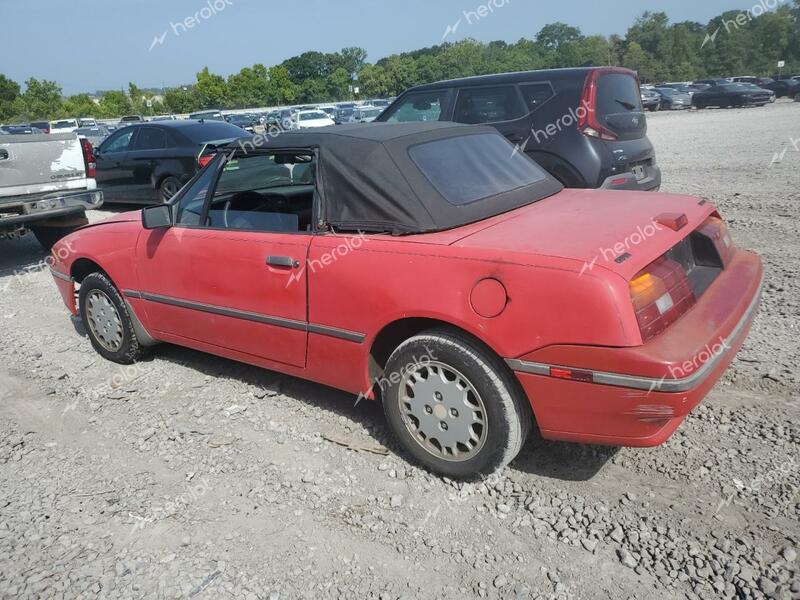 MERCURY CAPRI 1993 red  gas 6MPCT01Z2P8644718 photo #3