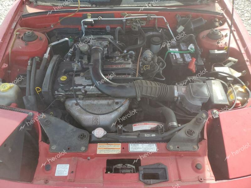 MERCURY CAPRI 1993 red  gas 6MPCT01Z2P8644718 photo #4