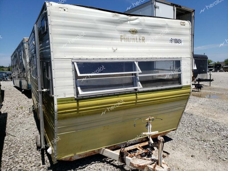 PROW 5TH WHEEL 1977 yellow   J42376S1891 photo #1