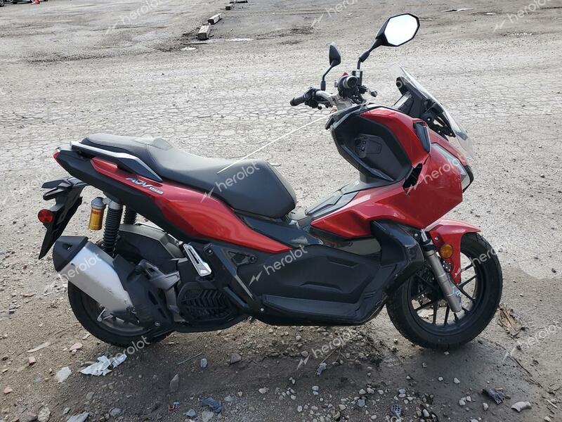 HONDA ADV150 A 2023 red  gas MLHKF3854P5200348 photo #1