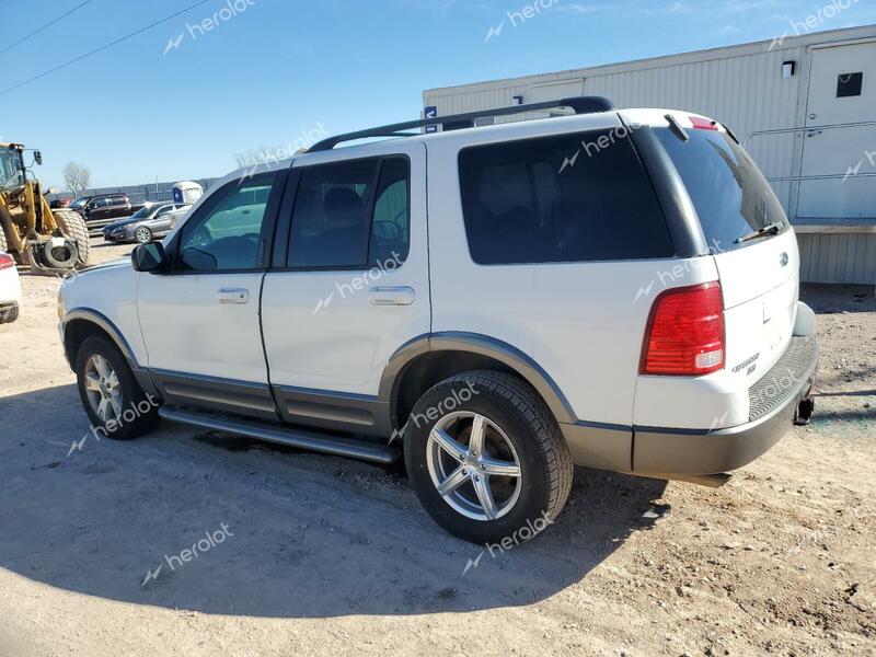 FORD EXPLORER X 2003 white  flexible fuel 1FMZU73K83ZA62128 photo #3