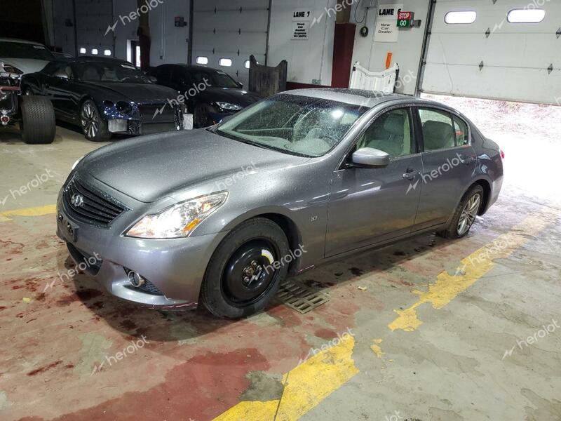 INFINITI Q40 2015 gray  gas JN1CV6AR0FM521867 photo #1