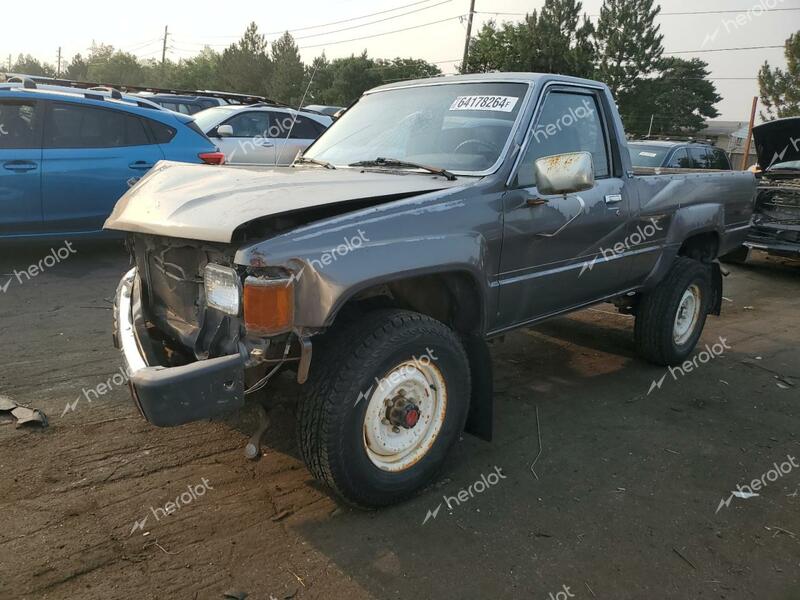 TOYOTA PICKUP RN6 1988 gray  gas JT4RN63A4J0191889 photo #1