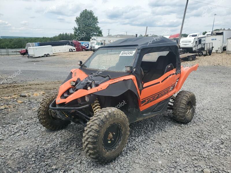 YAMAHA YXZ1000 2016 orange all terr gas 5Y4AN03Y9GA100830 photo #3