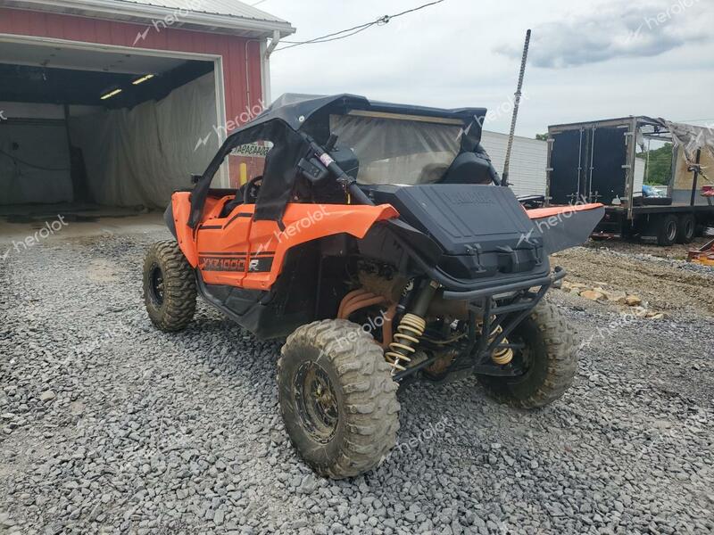 YAMAHA YXZ1000 2016 orange all terr gas 5Y4AN03Y9GA100830 photo #4