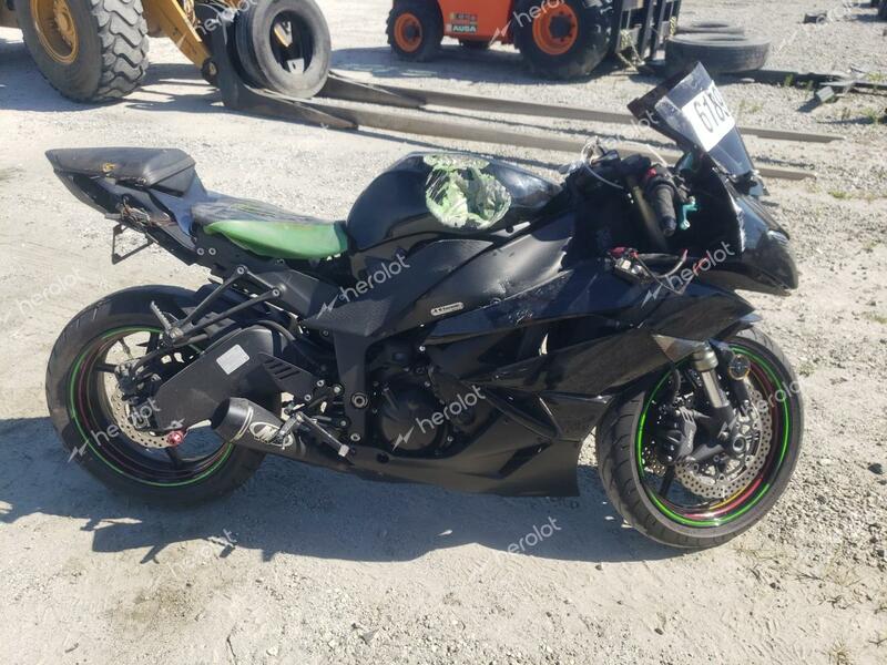 KAWASAKI ZX600 R 2011 black racer gas JKAZX4R1XBA028496 photo #1