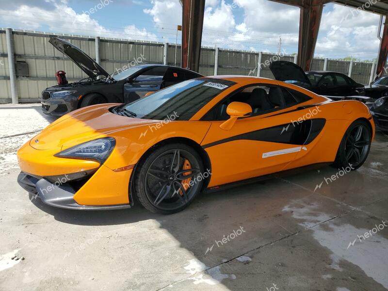 MCLAREN AUTOMOTIVE 570S 2019 orange  gas SBM13FAA5KW008320 photo #1