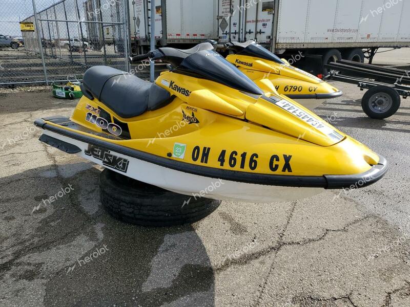 KAWASAKI JET SKI 2001 yellow   KAW31598L001 photo #1