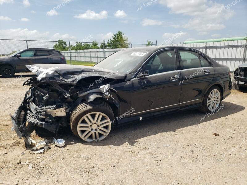 MERCEDES-BENZ C 300 4MAT 2008 black sedan 4d gas WDDGF81X68F142536 photo #1