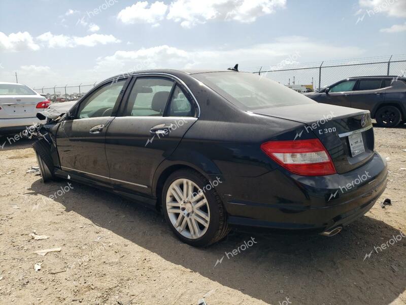 MERCEDES-BENZ C 300 4MAT 2008 black sedan 4d gas WDDGF81X68F142536 photo #3