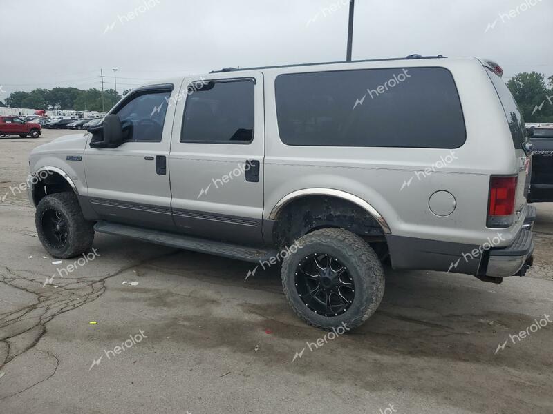 FORD EXCURSION 2005 silver 4dr spor gas 1FMNU41S35ED02681 photo #3