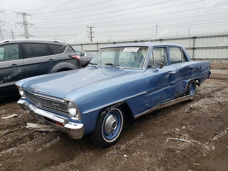 CHEVROLET NOVA 1966 blue   115696W103590 photo #1