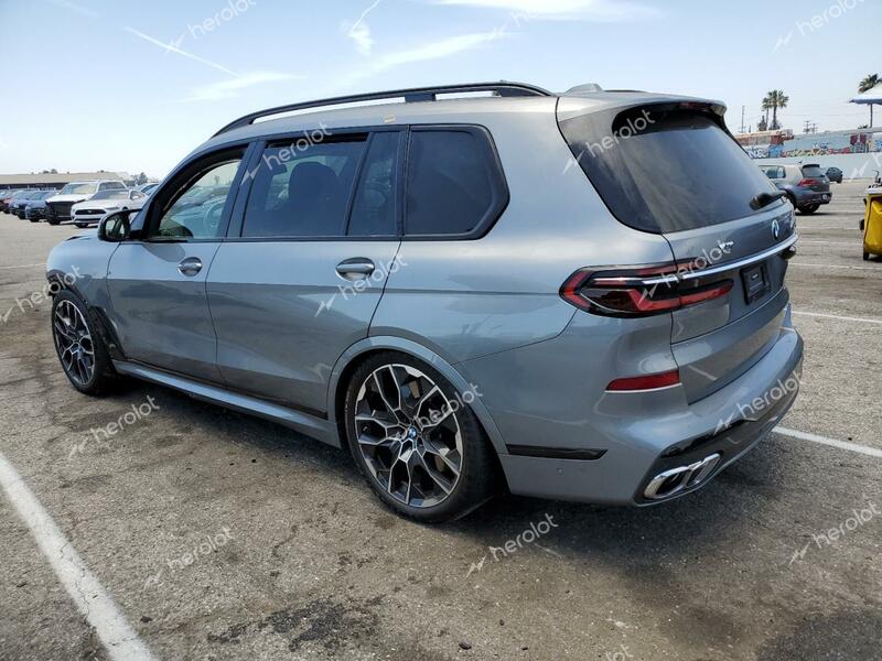 BMW X7 M60I 2023 gray  gas 5UX33EM07P9P13963 photo #3