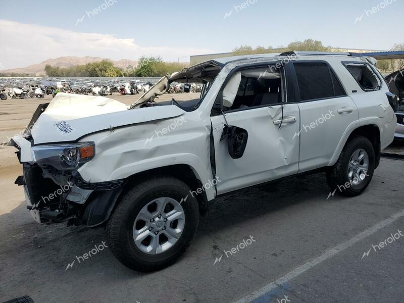 TOYOTA 4RUNNER SR 2021 white  gas JTEMU5JR9M5950314 photo #1