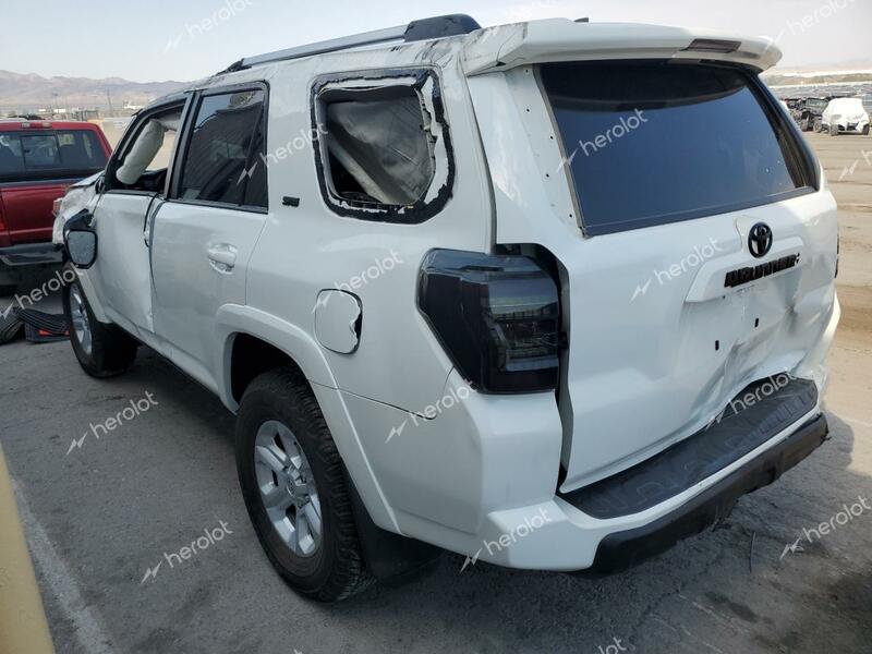 TOYOTA 4RUNNER SR 2021 white  gas JTEMU5JR9M5950314 photo #3