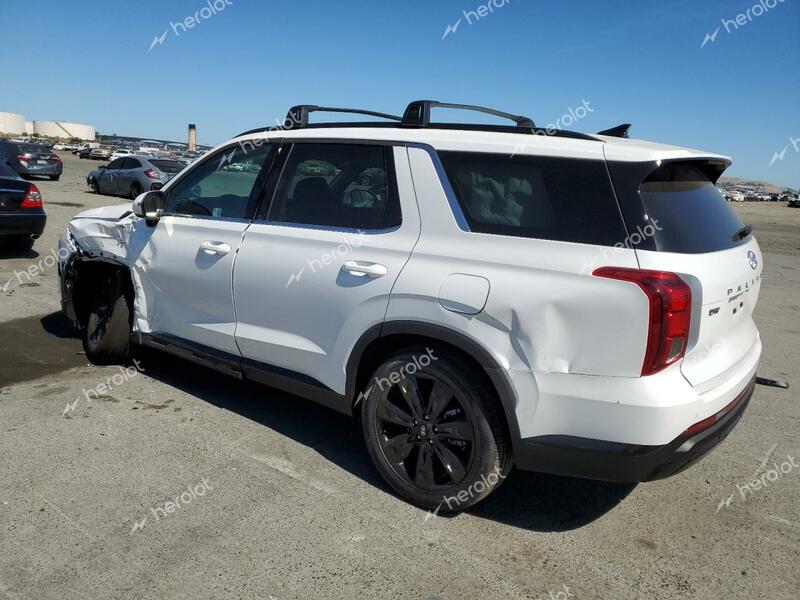 HYUNDAI PALISADE X 2024 white  gas KM8R34GEXRU727817 photo #3