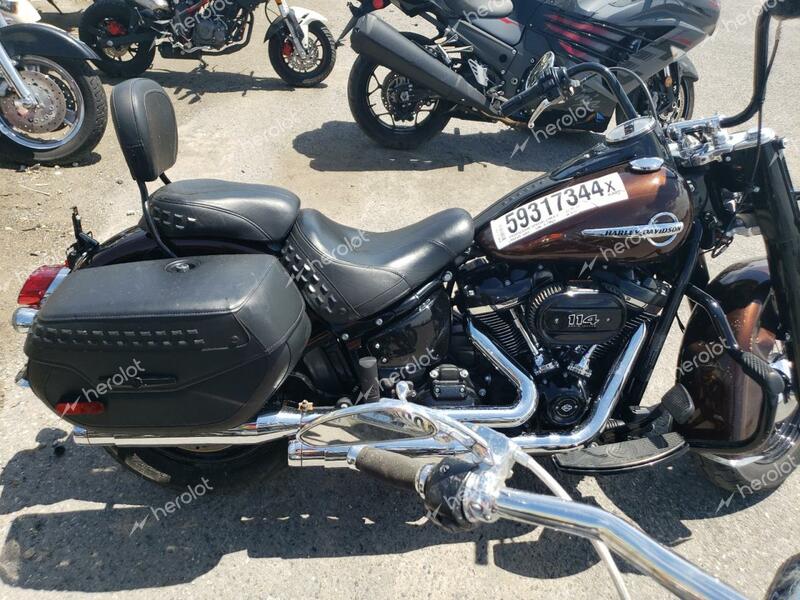 HARLEY-DAVIDSON FLHCS 2019 brown  gas 1HD1YBK66KB017515 photo #1