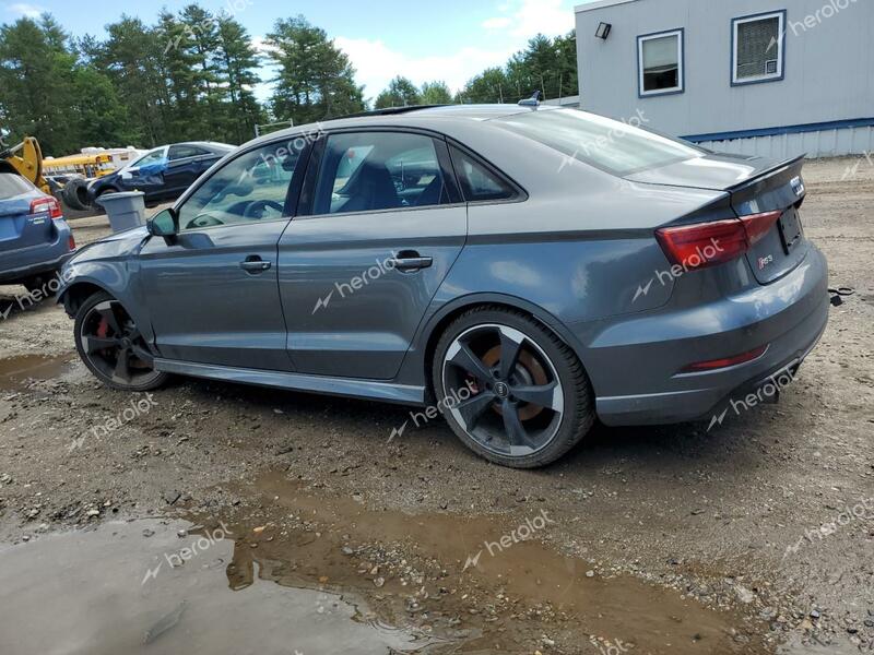 AUDI RS3 2018 gray  gas WUABWGFFXJ1903587 photo #3