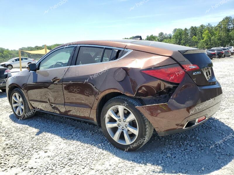 ACURA ZDX TECHNO 2010 brown  gas 2HNYB1H41AH503053 photo #3