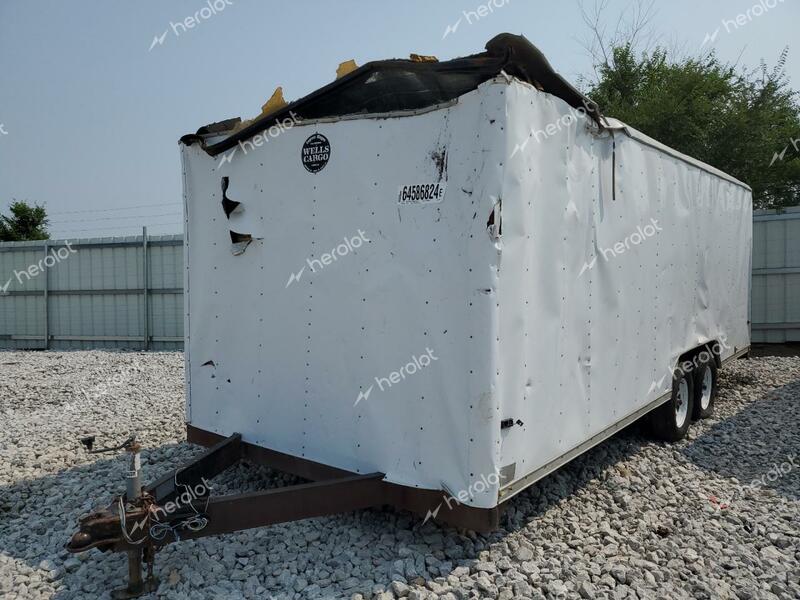 WELLS CARGO TRAILER 1993 white   1WC200J23P1058856 photo #3