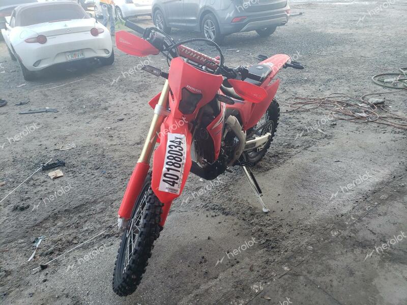 HONDA CRF450 RL 2021 red  gas JH2PD1115MK201314 photo #3