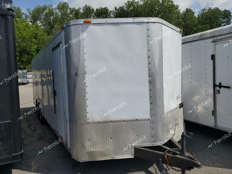 CARGO TRAILER 2015 white   5YCBE2421FH020667 photo #1