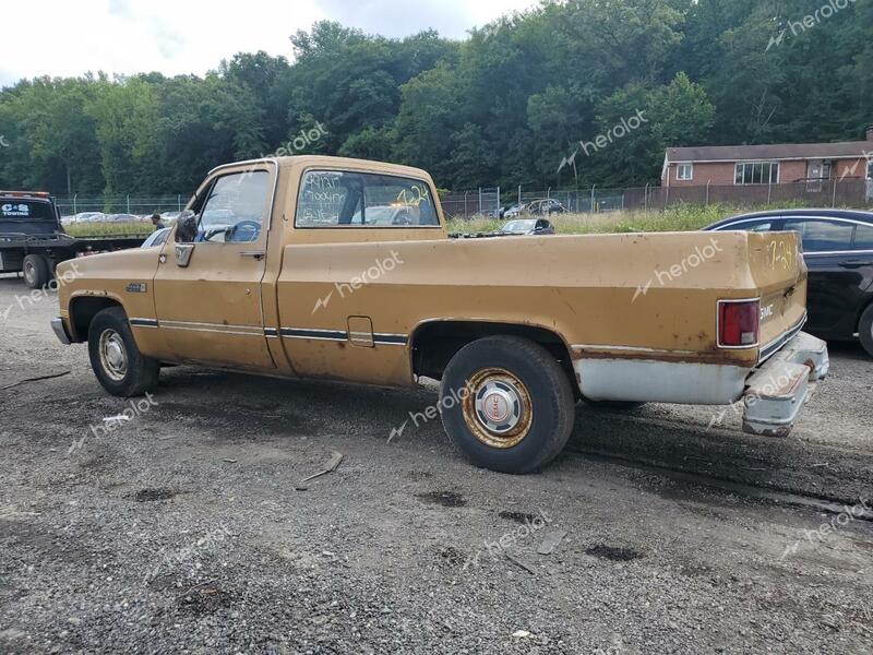 GMC C1500 1984 brown pickup gas 2GTDC14H2E1527922 photo #3