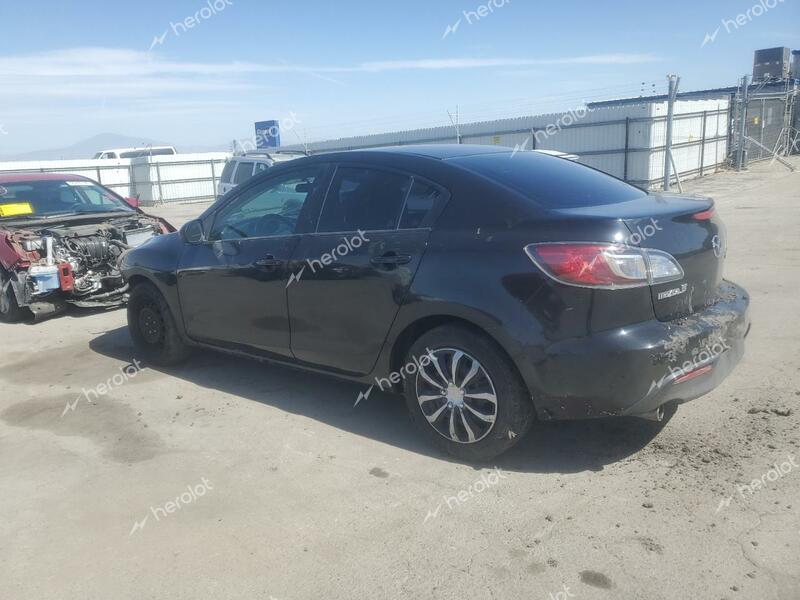 MAZDA 3 I 2010 black sedan 4d gas JM1BL1SGXA1212156 photo #3