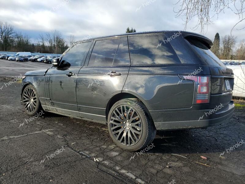 LAND ROVER RANGE ROVE 2016 black  gas SALGS2EF4GA298518 photo #3