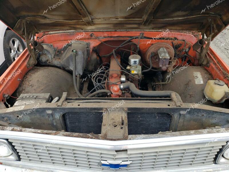 CHEVROLET C10 PICKUP 1972 orange   CCS142Z148112 photo #4