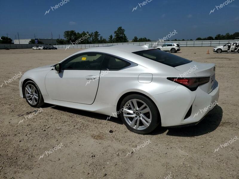 LEXUS RC 350 BAS 2024 white  gas JTHDZ5BC7R5027450 photo #3