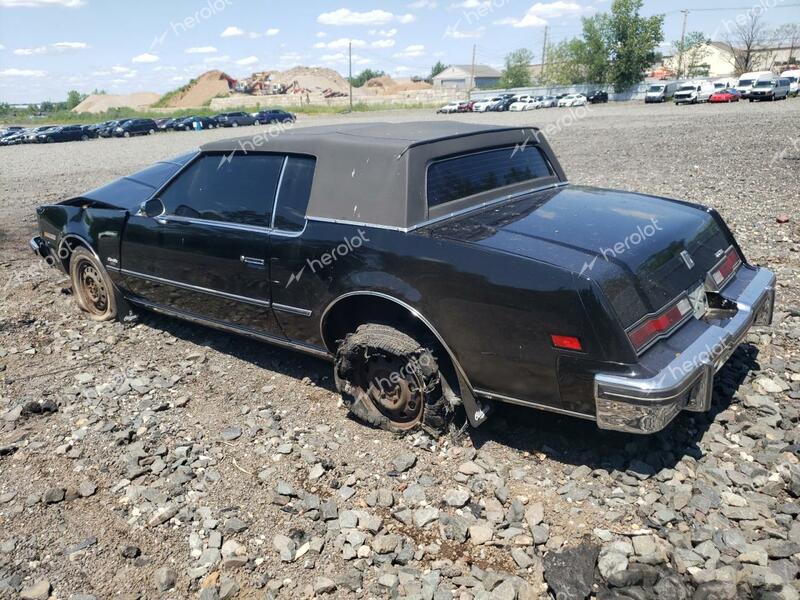 OLDSMOBILE TORONADO B 1984 black coupe gas 1G3AZ57Y6EE303751 photo #3