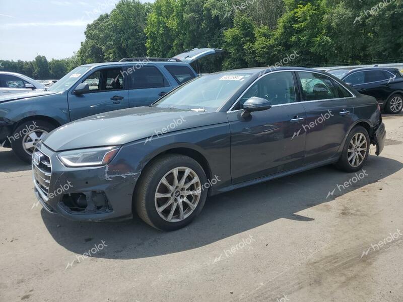 AUDI A4 PREMIUM 2021 gray  gas WAUABAF44MA063436 photo #1