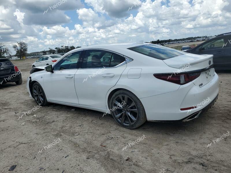 LEXUS ES 350 F S 2020 white  gas 58AGZ1B10LU064833 photo #3