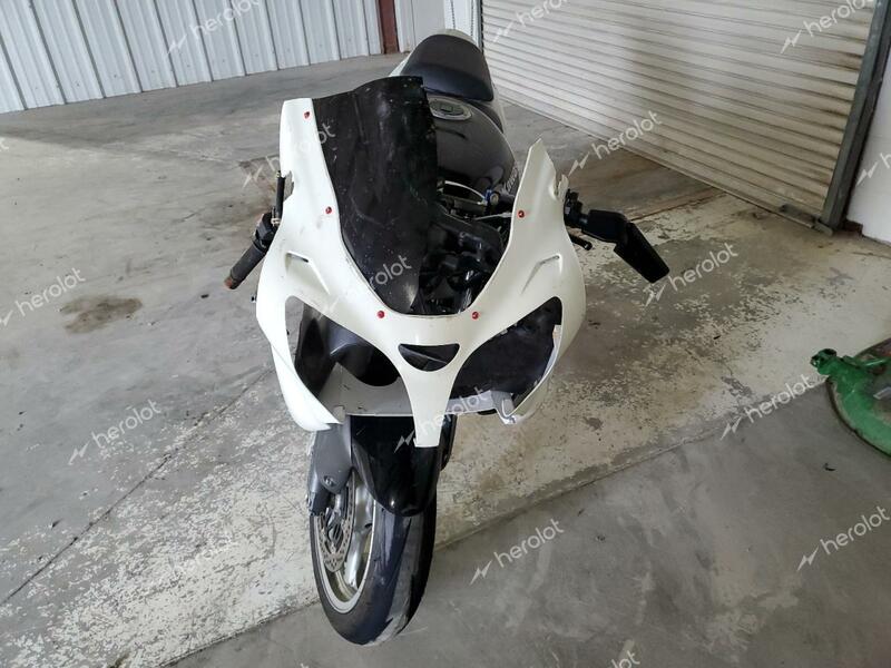 KAWASAKI ZX600 J1 2007 white  gas JKAZX4J147A070231 photo #3