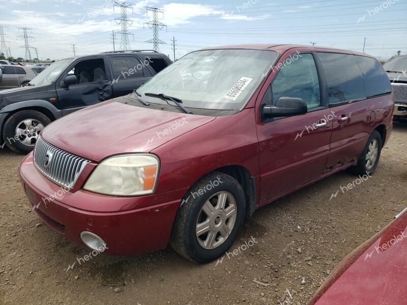 MERCURY MONTEREY C 2005 red  gas 2MRZA21285BJ04609 photo #1