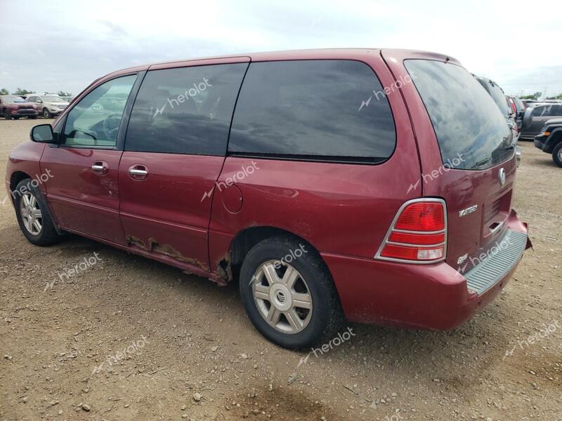 MERCURY MONTEREY C 2005 red  gas 2MRZA21285BJ04609 photo #3