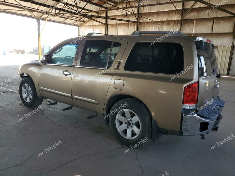 NISSAN ARMADA SE 2004 tan 4dr spor gas 5N1AA08A14N729921 photo #3