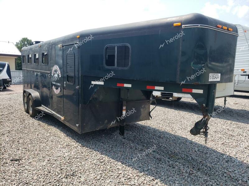 FEATHERLITE MFG INC TRAILER 1996 green   4FGL20203TA514521 photo #1