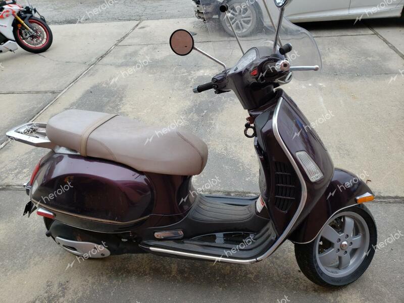 VESPA GRANTURISM 2007 purple motor sc gas ZAPM319K875007793 photo #1