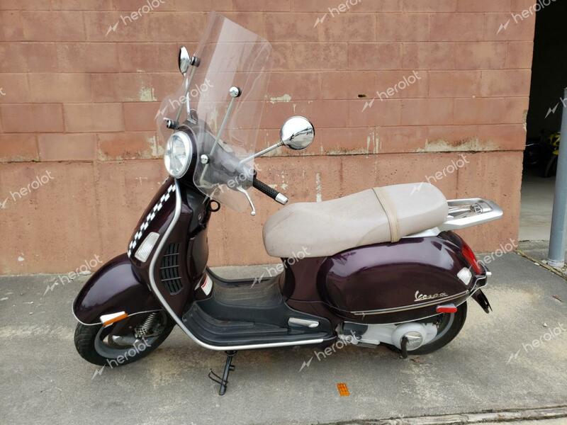 VESPA GRANTURISM 2007 purple motor sc gas ZAPM319K875007793 photo #4