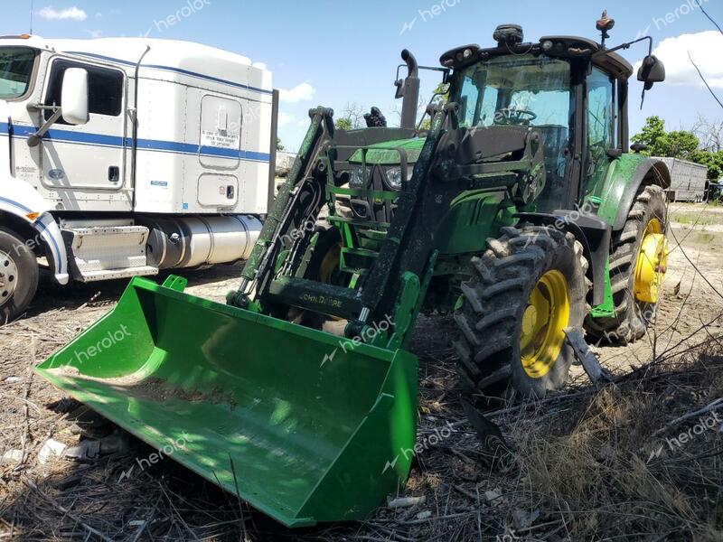 JOHN DEERE TRACTOR 2022 green   1L06140MJNG140419 photo #3