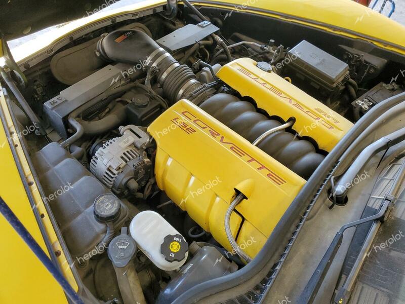 CHEVROLET CORVETTE 2007 yellow  gas 1G1YY36U375137401 photo #4