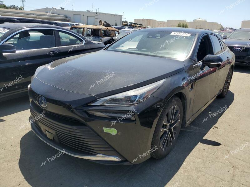 TOYOTA MIRAI LE 2022 black  hydrogen fuel cell JTDAAAAAXNA004735 photo #1