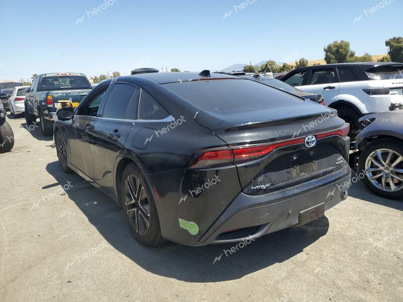 TOYOTA MIRAI LE 2022 black  hydrogen fuel cell JTDAAAAAXNA004735 photo #3