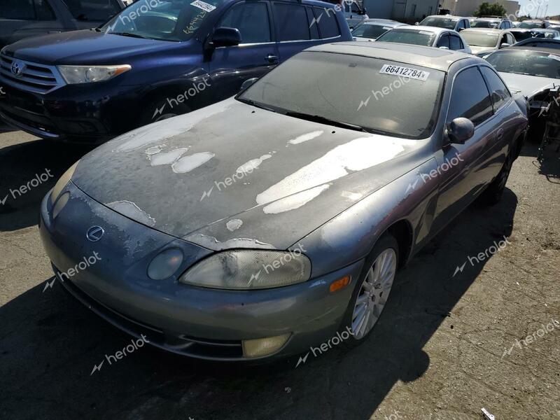 LEXUS SC 400 1993 gray coupe gas JT8UZ30C0P0033995 photo #1