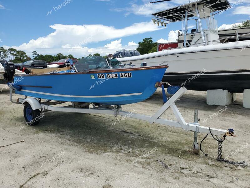 CHRI BOAT W/TRL 1955 blue   CFZ3610TA500 photo #1