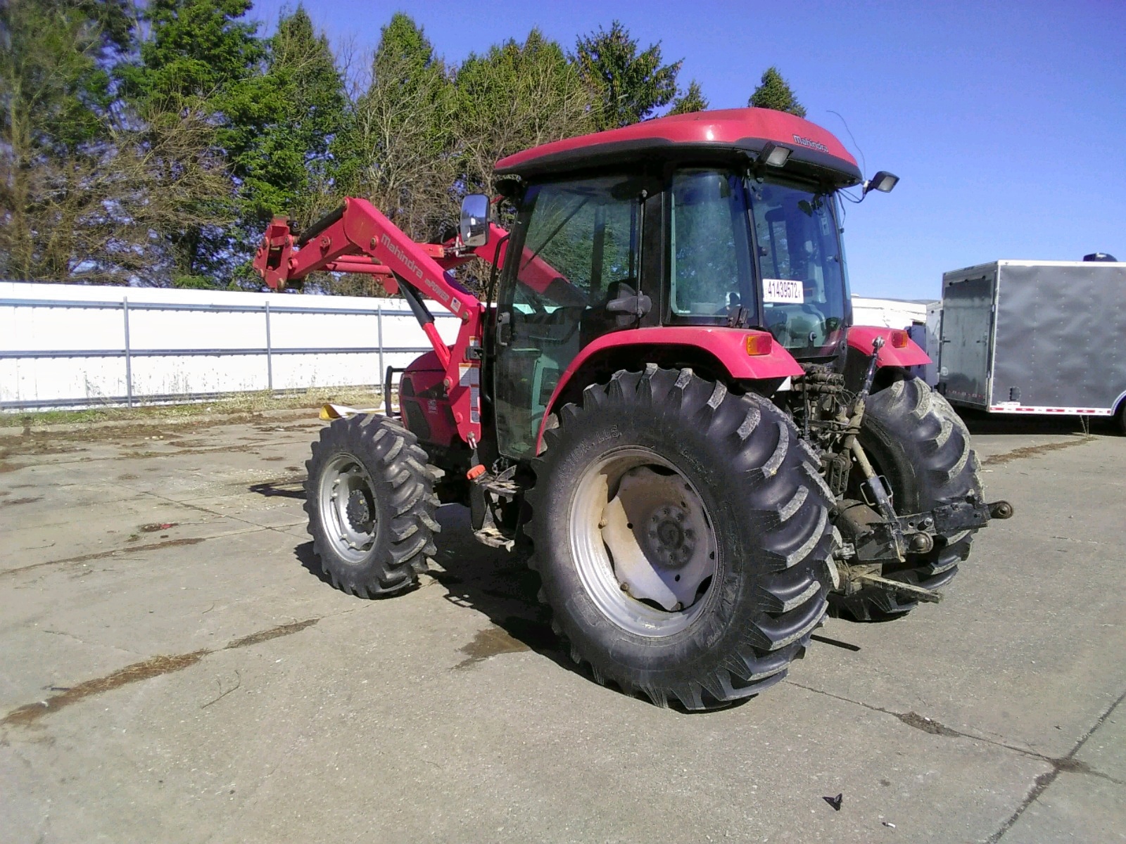 MAHINDRA AND MAHINDRA TRACTOR 2016 red    41439572 0001529 0001529 photo #4