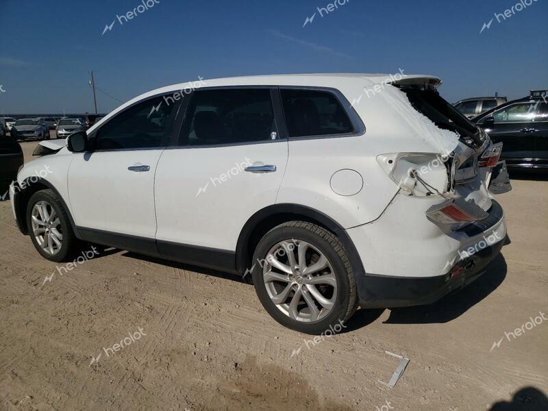 MAZDA CX-9 2012 white  gas JM3TB2DA1C0336161 photo #3